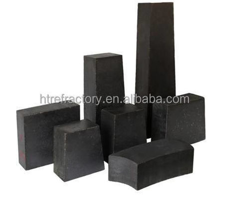 밀도 마그네시아 탄소 벽돌의 SiC 함량은 0% 및 부피 밀도는 ≥3.0g/cm3