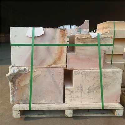 작은 MgO 함량 Zirconia Corundum 불소연 벽돌 사용자 정의 가능한 AZS