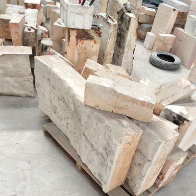 유리 kiln Azs 벽돌 대량 밀도 3.7 g/cm3 상업용 시너지 된 지르코니아 코룬드 벽돌