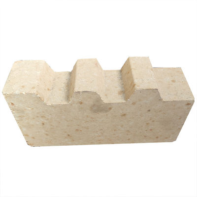 방화성 화력 Clay Bauxite 높은 알루미나 벽돌 23% 포러시티와 0% CaO 함량