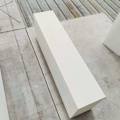 소 CaO 함유량 맞춤식 산화 융합 주름 Zirconia-코룬드 벽돌 패치 블록