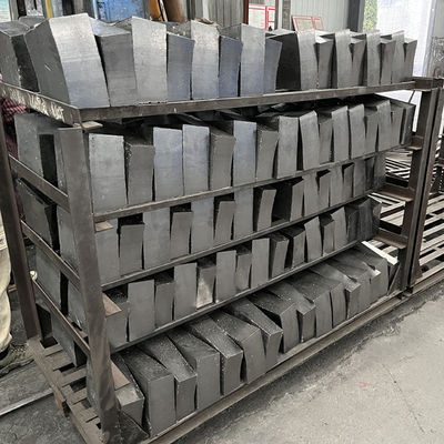 고온 저항성 마그네시아 탄소 불소연 벽돌 ISO9001 인증