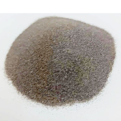 1.6-2.0g/cm3 대용량 밀도 모크리스탈린 실리콘 브라운 융합 알루미나/코룬드 2023년