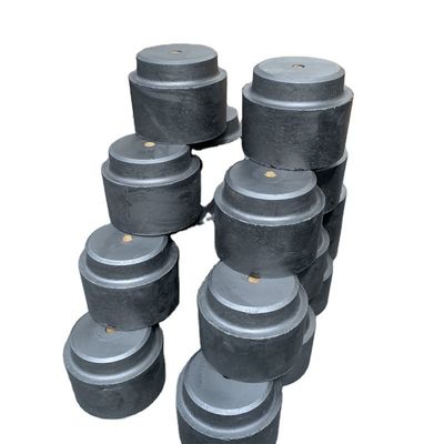 반열성 재료 지르코니아 삽입으로 튼튼한 우물 블록 노즐 ISO9001 인증