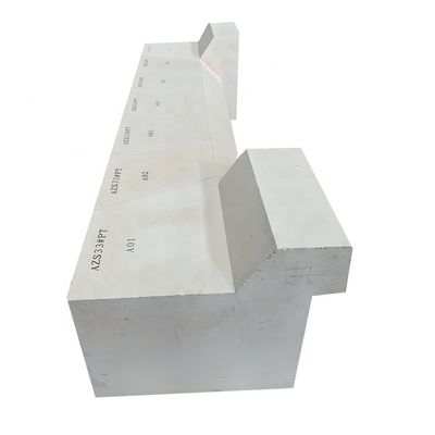 인도 유리산업 모노프랙스 S-3 S-4 S-5 AZS 반열성 1770°-2000°의 벽돌