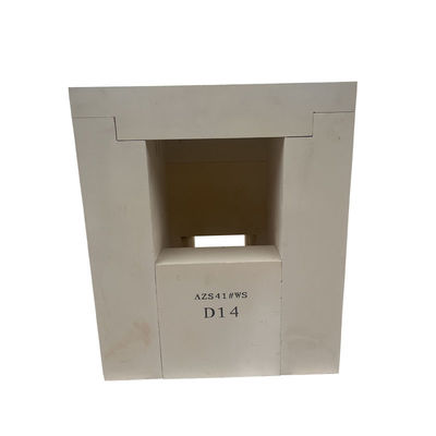 밀도 ≥3.95g/cm 유리 오븐 부리용 유연 지르콘 멀라이트 불화성 벽돌