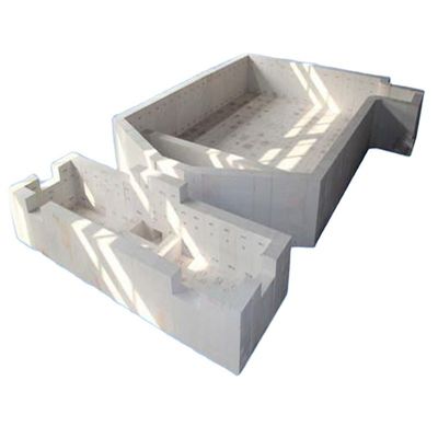 산체 단계 ≥1400°C의 방출 온도